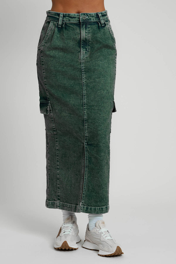 Native Youth TIRIA DENIM SKIRT