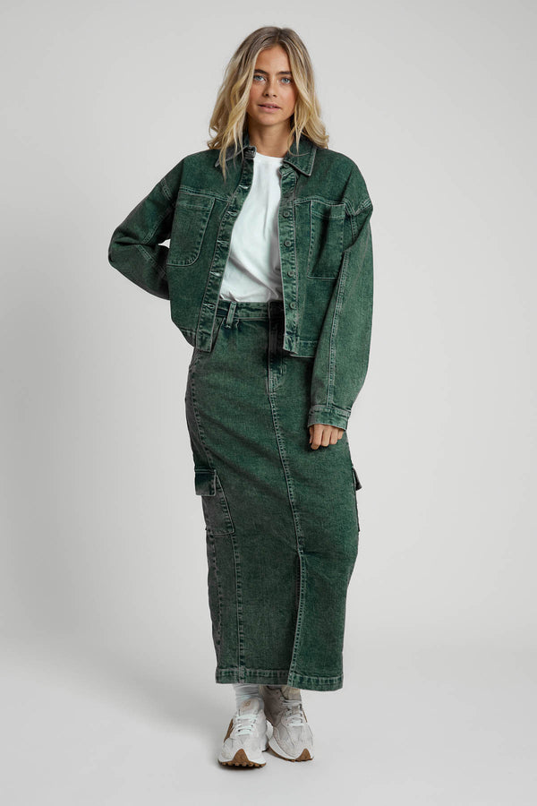 Native Youth TIRIA DENIM SKIRT