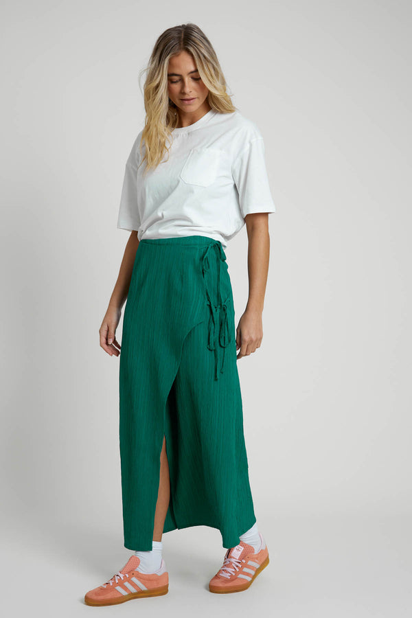 Native Youth TRAVERS WRAP CARGO SKIRT