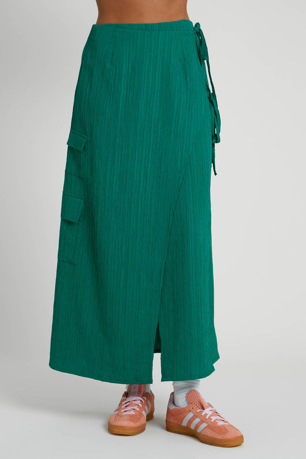 native youth TRAVERS WRAP CARGO SKIRT