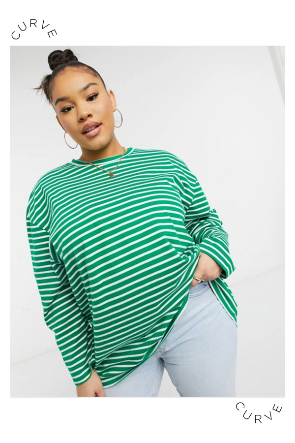 native youth TRIA LONG SLEEVE T-SHIRT - CURVE