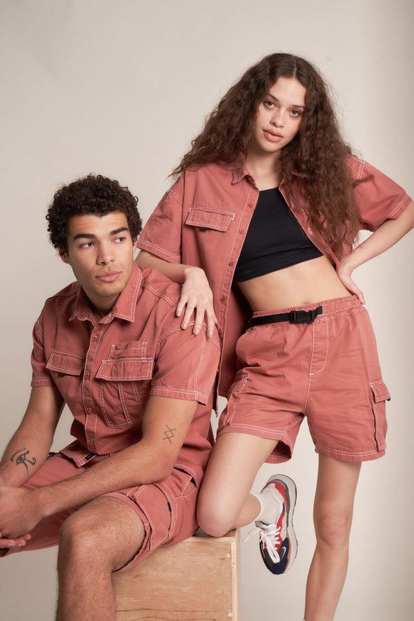 Native Youth UNISEX GALBANUM SHORTS