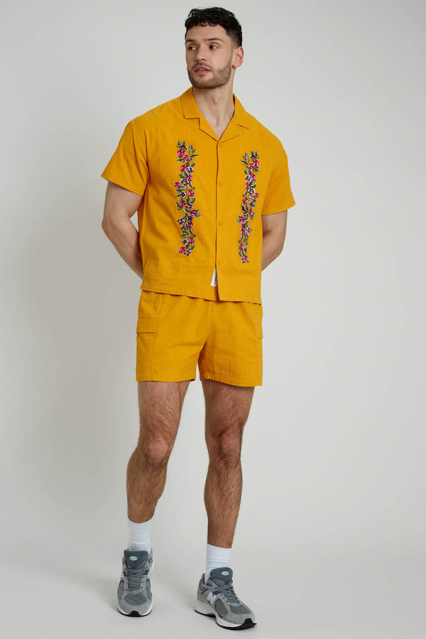 Native Youth VAUGHN SEERSUCKER SHORT