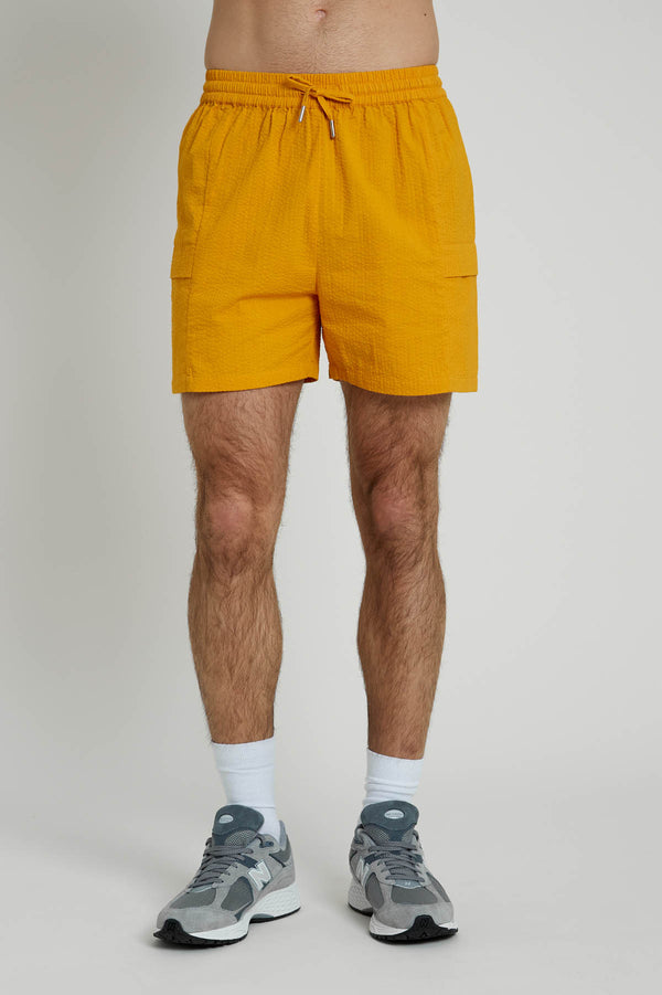 Native Youth VAUGHN SEERSUCKER SHORT