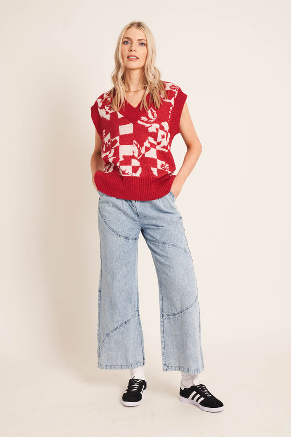 Native Youth VIOLA KNIT VEST