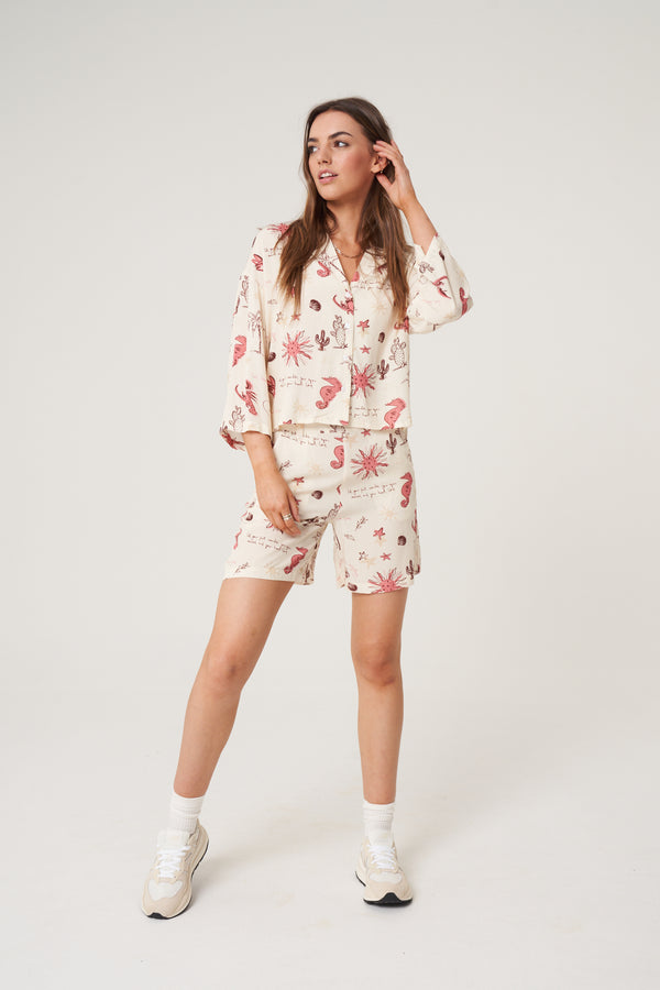 Native Youth WANDER PRINT SHIRT