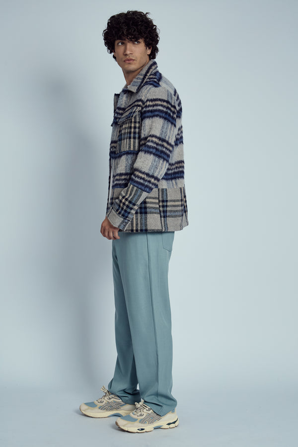 Native Youth WATTS BRUSHED CHECK OVERSHIRT