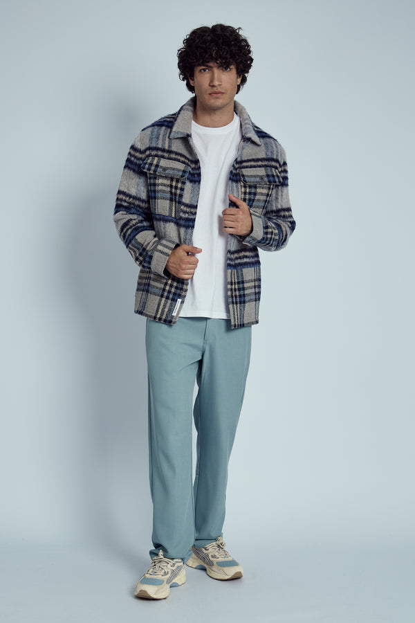 Native Youth WATTS BRUSHED CHECK OVERSHIRT