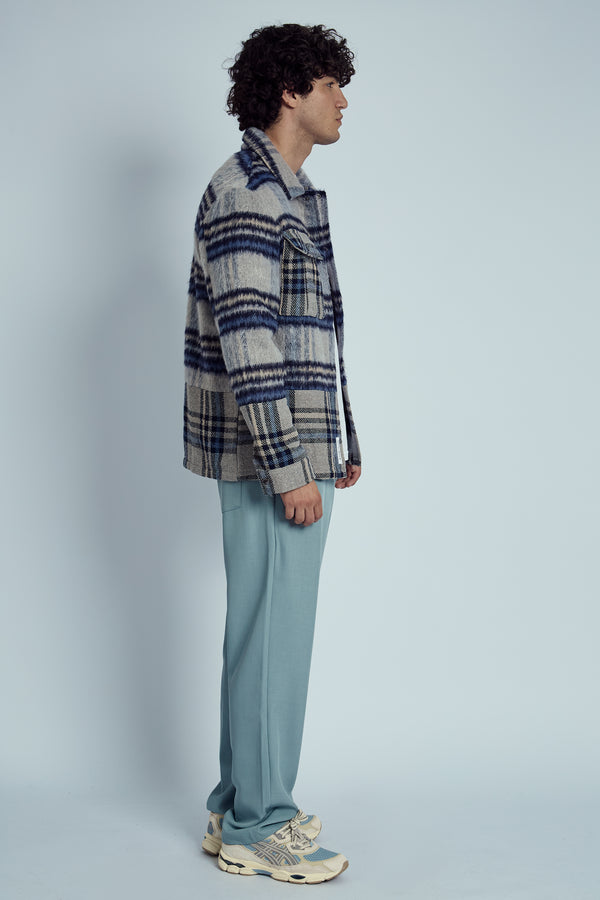 Native Youth WATTS BRUSHED CHECK OVERSHIRT