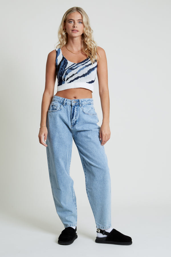 native youth WAVELET KNIT CAMI