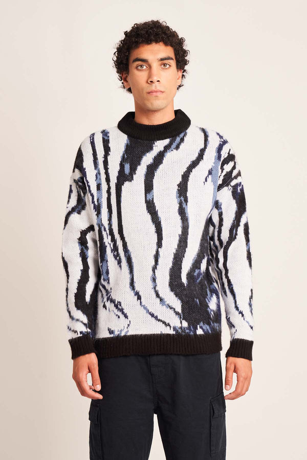 Native Youth WAVELET KNIT JUMPER