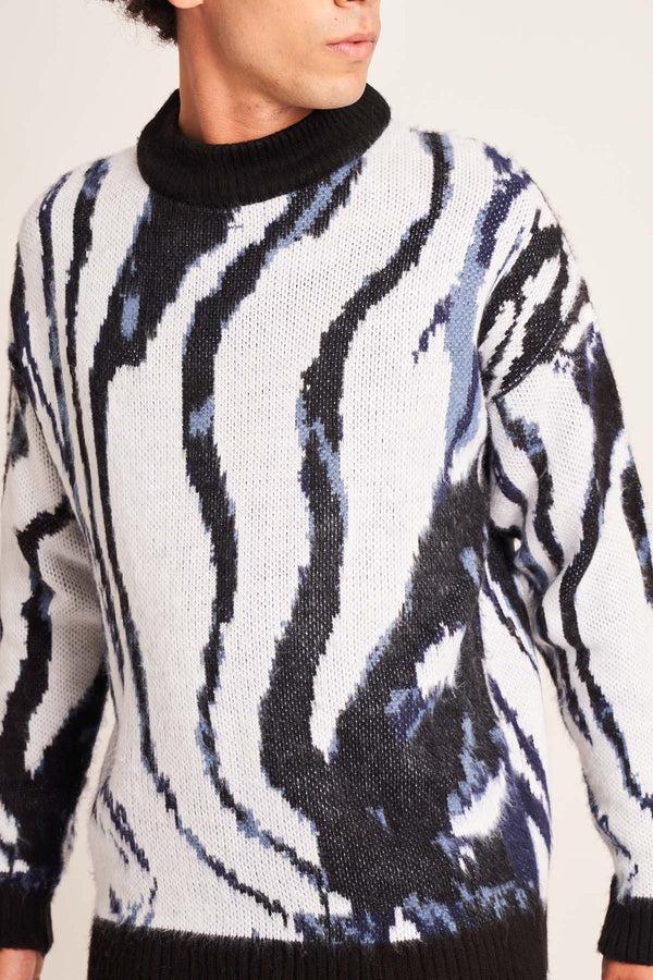 Native Youth WAVELET KNIT JUMPER