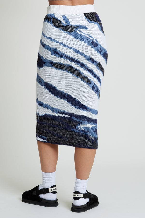 Native Youth WAVELET KNIT SKIRT