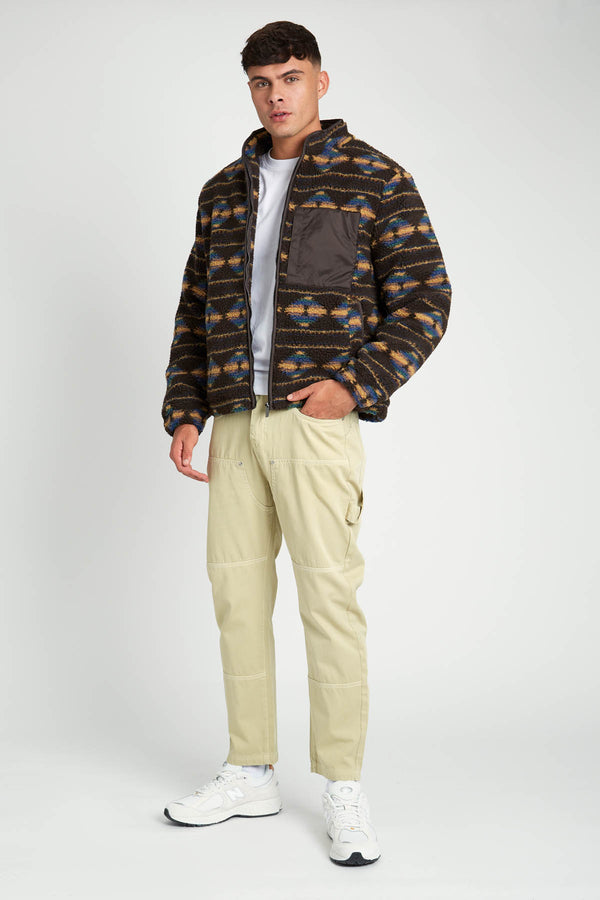 Native Youth WESTWICK PRINTED SHERPA JACKET