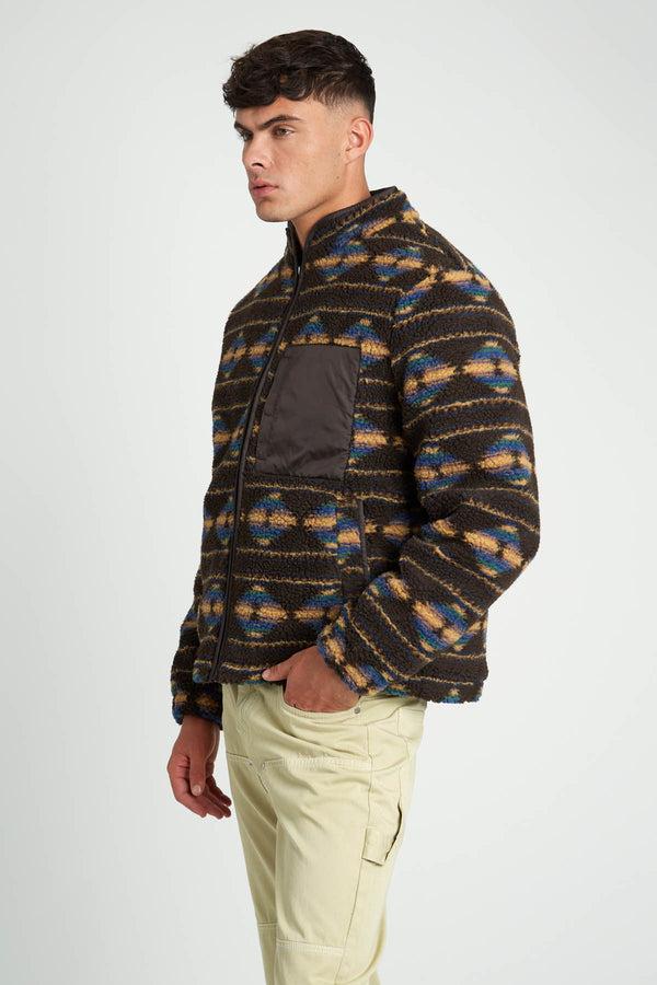 Native Youth WESTWICK PRINTED SHERPA JACKET