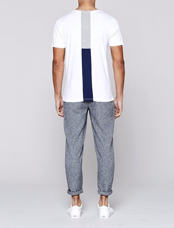 Native Youth White Cobb Panel Tee