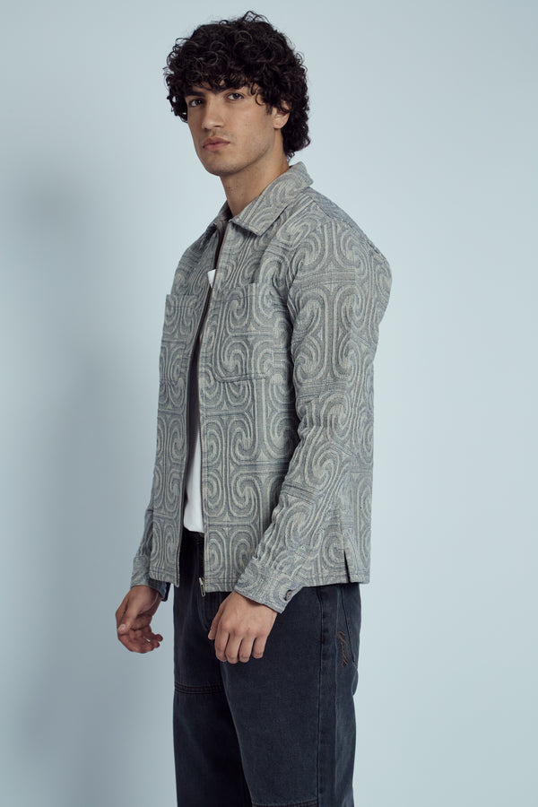Native Youth WILLA ZIP JACQUARD JACKET