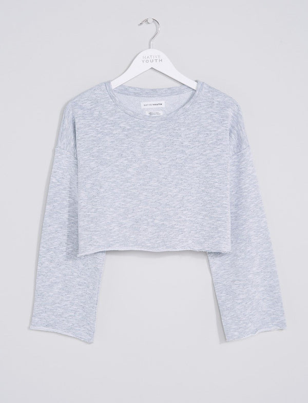 native youth Zaria Crop Sweatshirt