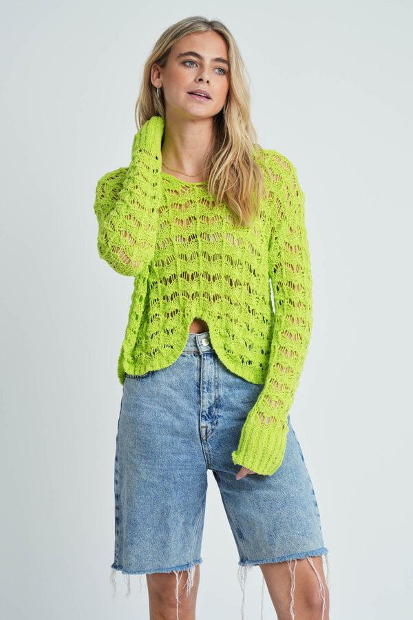 Native Youth ZETAIA KNITTED TOP