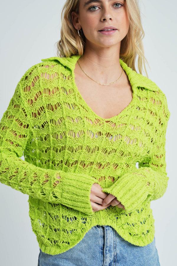 Native Youth ZETAIA KNITTED TOP