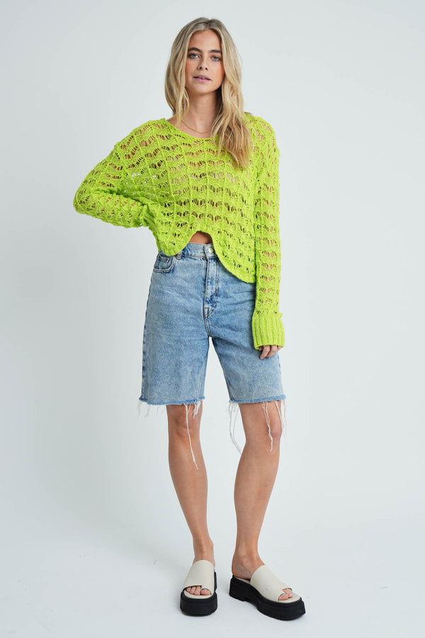 Native Youth ZETAIA KNITTED TOP