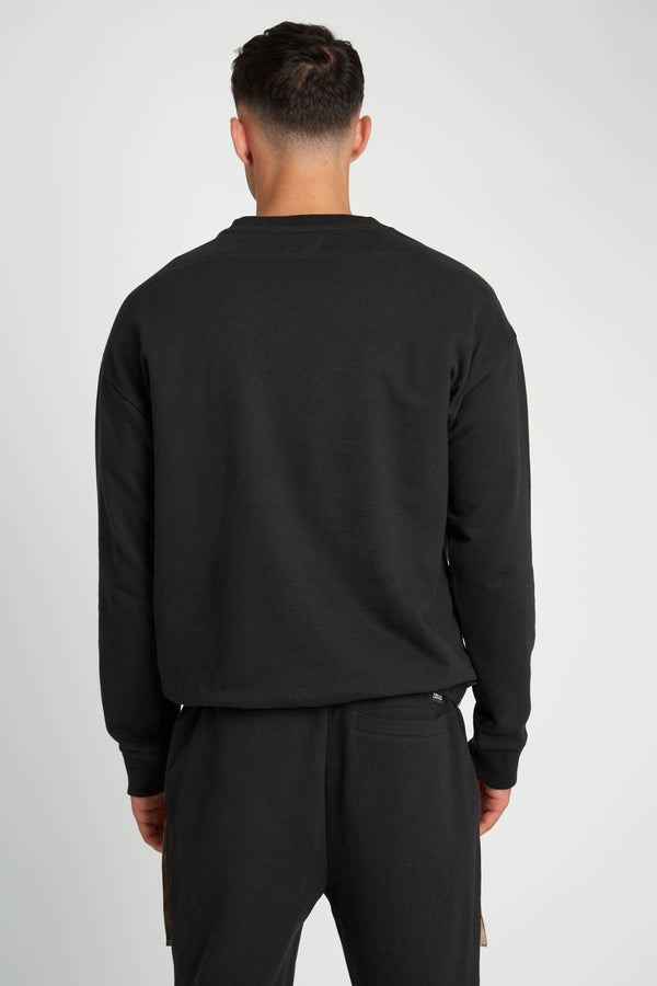 Native Youth PLATT RELAXED FIT SWEATSHIRT WITH NYLON POCKET