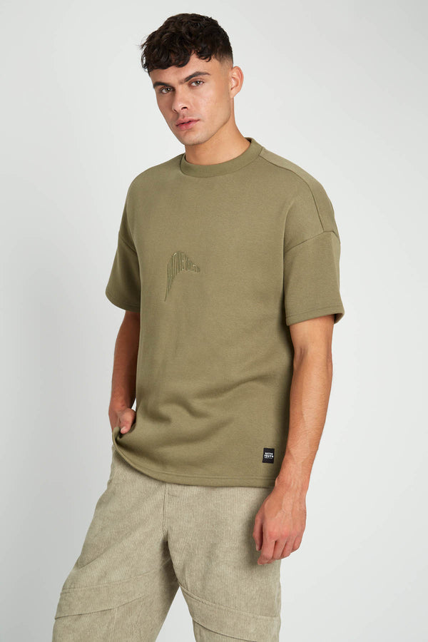 Native Youth RAUL ACID WASH SHORT SLEEVE SWEATSHIRT