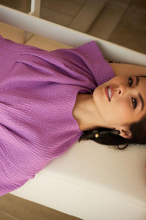 Natori Acacia Wood And Silver Plated Large Teardrop Floral Earrings Black