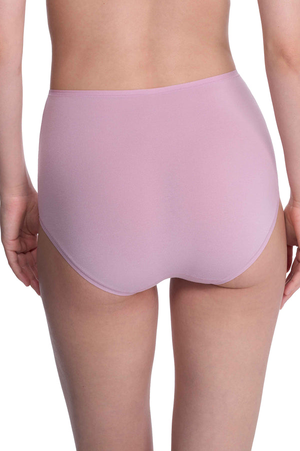Natori Bliss Bare Cotton High Waist Brief Rose Mist