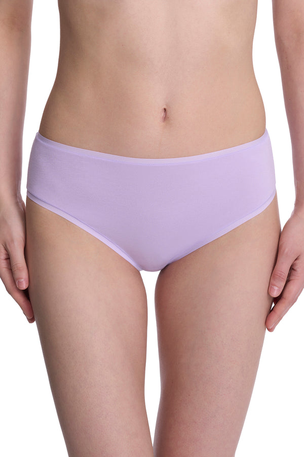 Natori Bliss Bare Cotton Hipster 3-Pack Lilac Dream/Glacier Blue/Potpourri