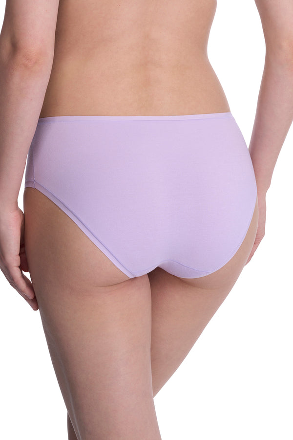 Natori Bliss Bare Cotton Hipster 3-Pack Lilac Dream/Glacier Blue/Potpourri