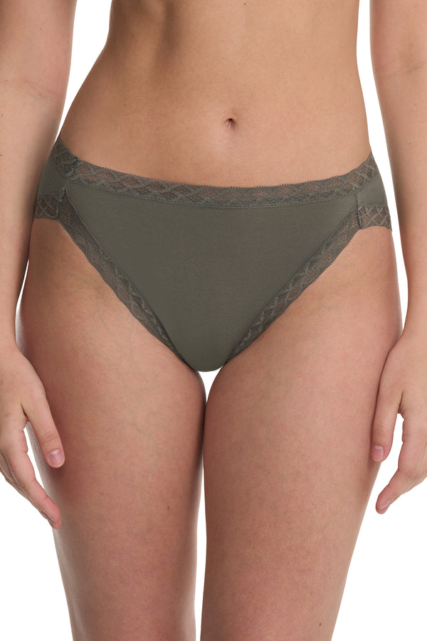 Natori Bliss French Cut Brief 3-Pack Flint/Royal Fig/Black