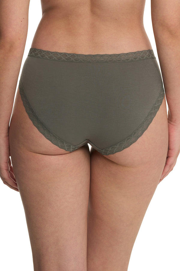 Natori Bliss French Cut Brief 3-Pack Flint/Royal Fig/Black