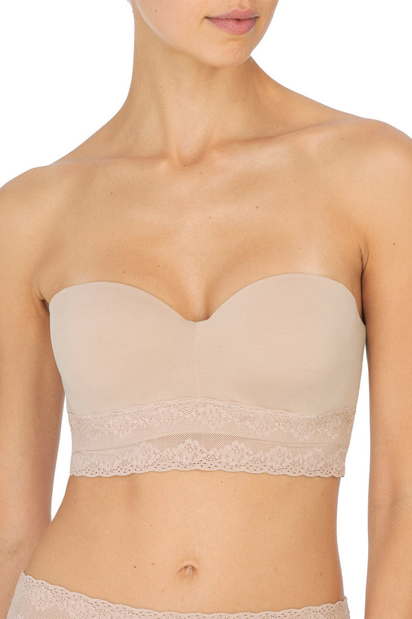 Natori Bliss Perfection Strapless Contour Underwire Bra Cafe