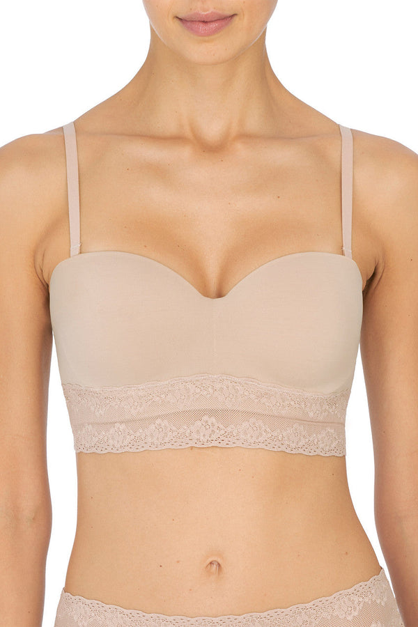 Natori Bliss Perfection Strapless Contour Underwire Bra Cafe