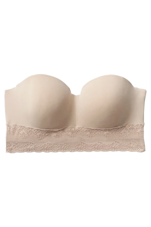 natori Bliss Perfection Strapless Contour Underwire Bra Cafe