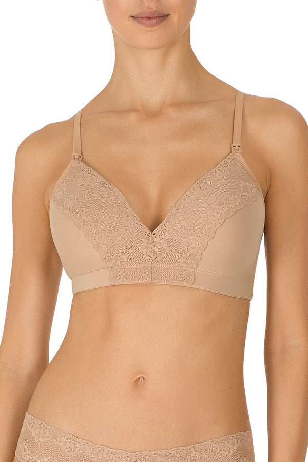 Natori Bliss Perfection Wireless Maternity Bra Cafe