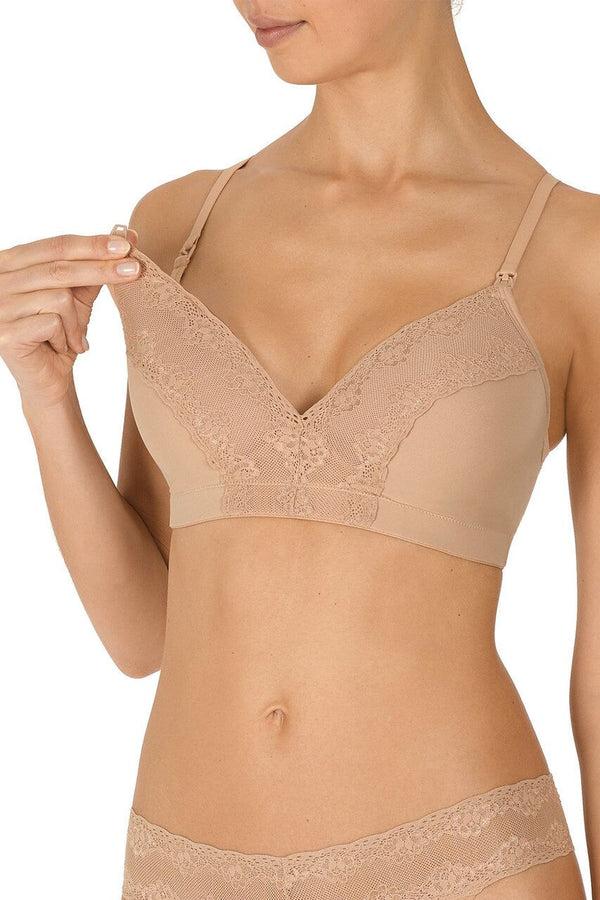 Natori Bliss Perfection Wireless Maternity Bra Cafe