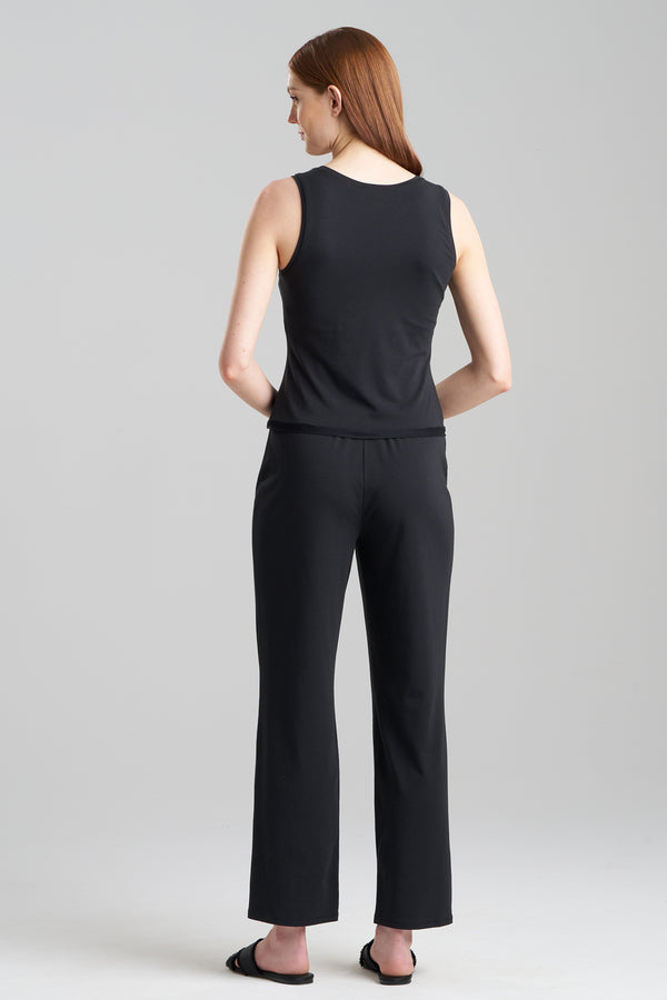 Natori Blissful Essentials Cotton Modal Tank PJ Black