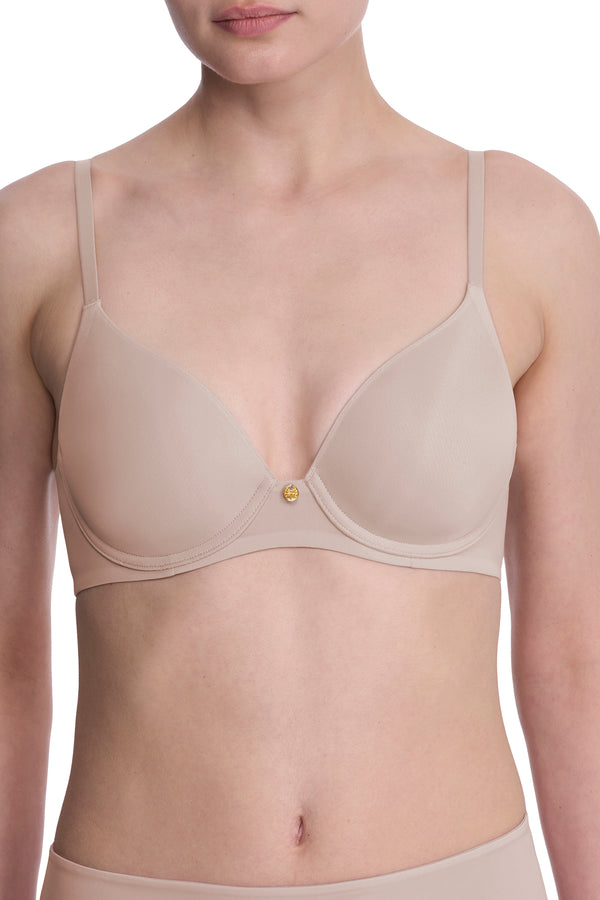 Natori Cloud Comfort Back Smoothing T-Shirt Bra Lt. Mocha