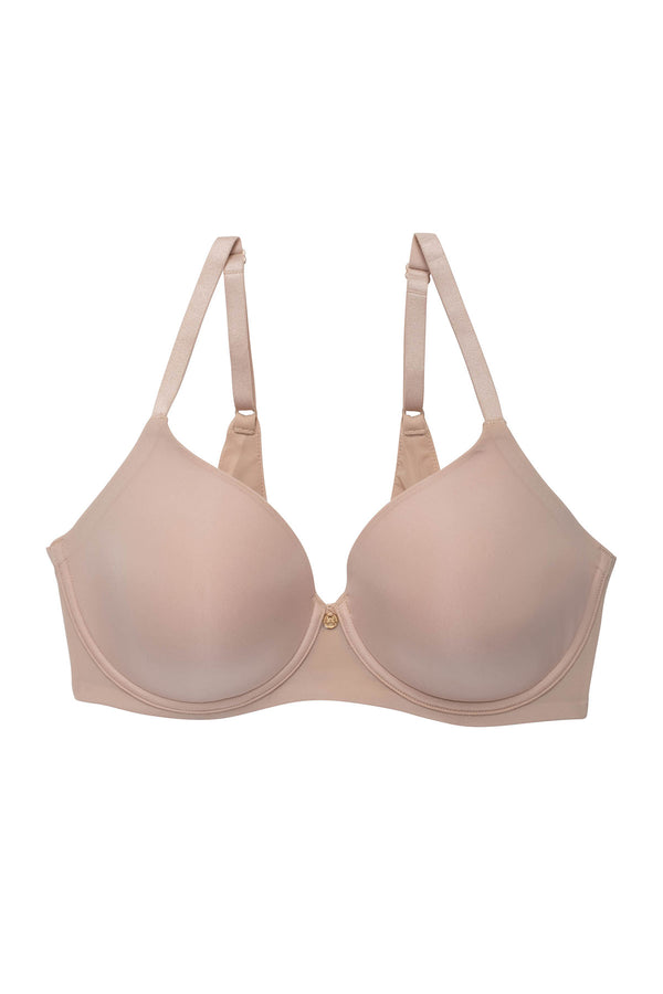 natori Cloud Comfort Back Smoothing T-Shirt Bra Lt. Mocha