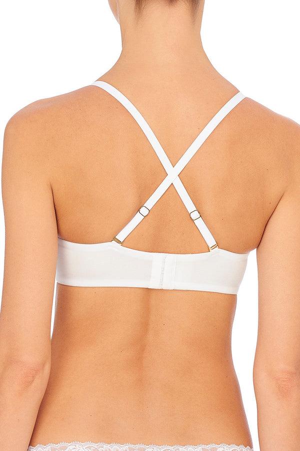 Natori Discreet Convertible Spacer Underwire Bra White