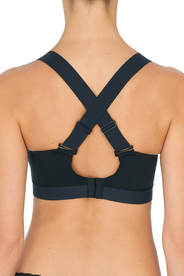 Natori Dynamic Convertible Contour Sports Bra Black