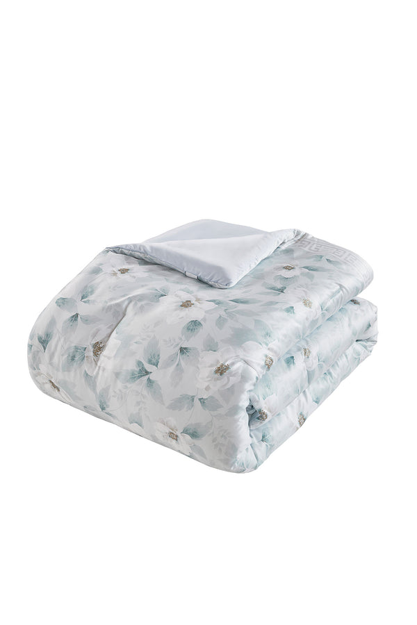 Natori Eternal Blossom 4 Piece Comforter Mini Set Blue