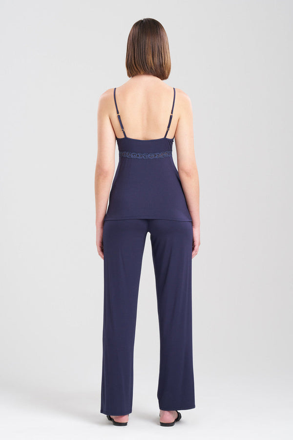 Natori Feathers Essentials Lenzing™ Ecovero™ Viscose Cami PJ Night Blue
