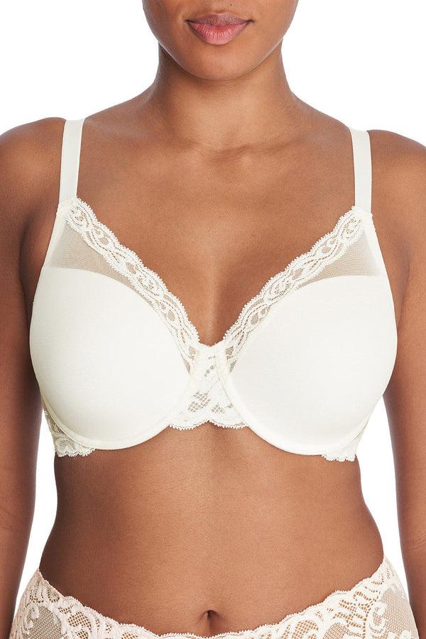 Natori Feathers Full Figure Contour Underwire Bra Ivory