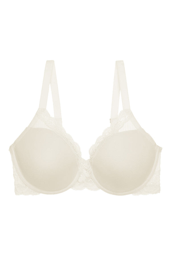 natori Feathers Full Figure Contour Underwire Bra Ivory