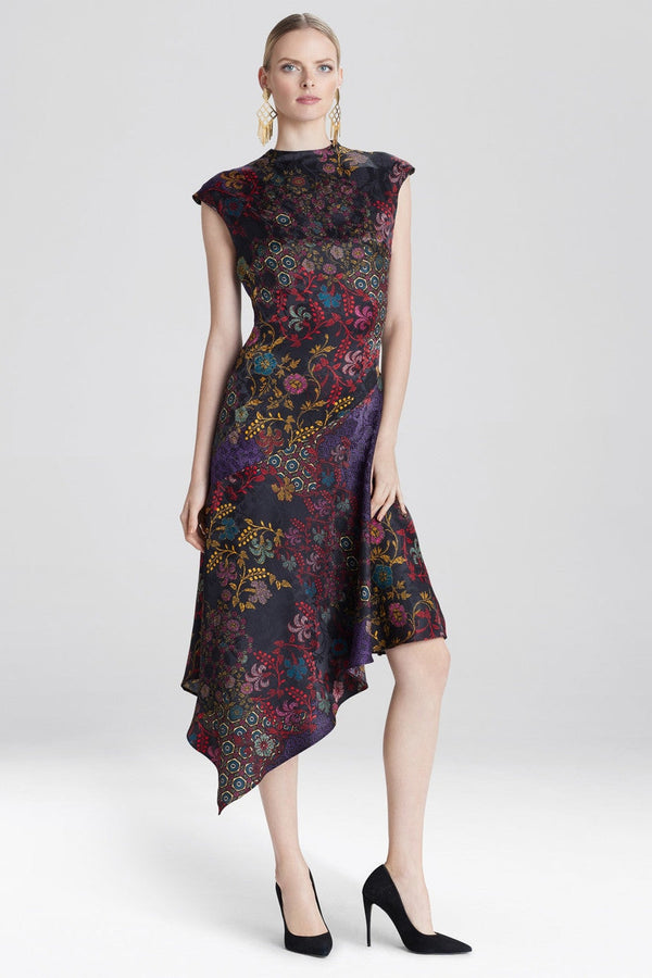 Natori Gold Plated Brass Geo Fringe Clip Earrings Gold