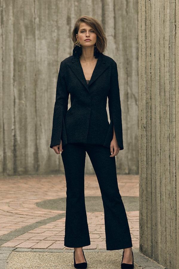 Natori Gold Plated Brass Geo Tassel Clip Earrings Gold