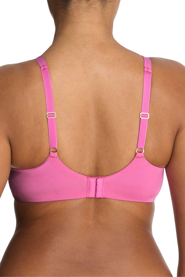 Natori Graceful Full Fit Balconette Contour Underwire Bra Super Pink/Café